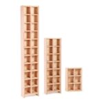 Regały na płyty CD – 2×11, 2×7, 2×3